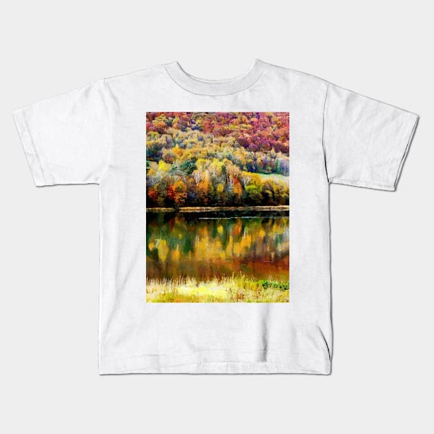 Myczkowieckie lake Kids T-Shirt by bogfl